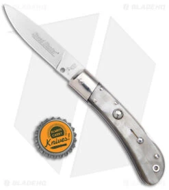 AKC Speed Hunter Automatic Italian Knife Dark/Light Horn (3" Polish) -Knife Promotion Shop AKC Speed Hunter Auto Italian Knife Dark Horn Polish BHQ 50883 jr bottlecap