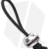 Audacious Concept Small Smiley Bead W/ Lanyard - Sterling Silver