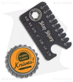 Audacious Titanium Dog Tag Tool Anglefinder V3- PVD Black -Knife Promotion Shop Audacious Titanium Dog Tag Tool Anglefinder V3 PVD Black AC DT3 TIT PVD LS Bottlecap