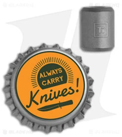 Big Idea Design Titanium Lanyard Bead - SW -Knife Promotion Shop Big Idea Design Ti Lanyard Bead Plain Ti BHQ 141764 jr bottlecap