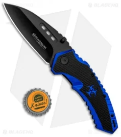 Boker Magnum Cobalt Strike Spring Assisted Knife (3.375" Black) 01RY886 -Knife Promotion Shop Boker Magnum Cobalt Strike SA Black 01RY886 BHQ 30271 jr bottlecap