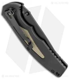 Boker Plus Gemini NGA Spring Assisted Knife Black/Coyote (3.5" Black) 01BO505 -Knife Promotion Shop Boker Plus Gemini NGA SA Black Coyote Black 01BO505 BHQ 105722 jr side