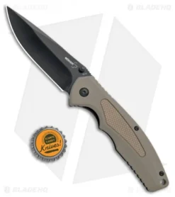 Boker Plus Gemini NGA Spring Assisted Knife Coyote Brown (3.5" Black) 01BO504 7 Boker Plus Gemini NGA Spring Assisted Knife Coyote Brown (3.5" Black) 01BO504 -Knife Promotion Shop Boker Plus Gemini NGA SA Coyote Brown Black 01BO504 BHQ 105725 jr bottlecap