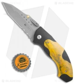 CRKT Elishewitz Horus Spring Assisted Knife Orange/Black (3.125" BB Serr) 1151 -Knife Promotion Shop CRKT Elishewitz Horus SA Orange Black BB Serr 1151 BHQ 68642 jr bottlecap