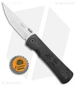 CRKT Folding Heiho Spring Assisted Knife (3.125" Satin) 2900 -Knife Promotion Shop CRKT Folding Heiho SA Satin 2900 BHQ 6277 jr bottlecap