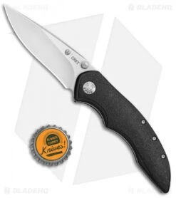 CRKT Ruger Knives High-Brass Spring Assisted Knife Black (3.19" Satin) R2601 -Knife Promotion Shop CRKT Ruger High Brass SA Black Satin R2601 BHQ 76850 jr bottlecap