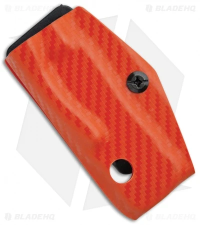 Clip & Carry Kydex Sheath Keychain For Leatherman Skeletool (Orange CF) 1 Clip & Carry Kydex Sheath Keychain For Leatherman Skeletool (Orange CF)