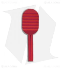 Flytanium Aluminum Ball Cage Lock For Manix 2 (Black, Red, Orange, Green, Sage) -Knife Promotion Shop Flytanium Aluminum Ball Cage Lock for Manix 2 BHQ 118841 jr red side