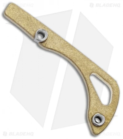 Flytanium Brass Mini Bugout Backspacer For Benchmade Mini Bugout 1 Flytanium Brass Mini Bugout Backspacer For Benchmade Mini Bugout