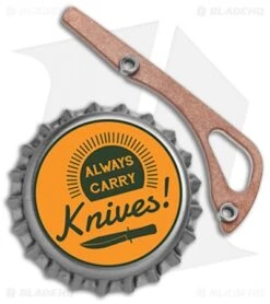 Flytanium Copper Bugout Backspacer For Benchmade Bugout -Knife Promotion Shop Flytanium Copper Bugout Backspacer Benchmade Bugout BHQ 116631 jr bottlecap