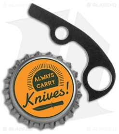 Flytanium Custom Titanium Backspacer For Spyderco Para 3 - Black -Knife Promotion Shop Flytanium Custom Ti Backspacer for Spyderco Para3 Black BHQ 180384 jr bottlecap