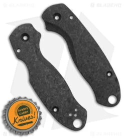 Flytanium Lotus Shred Carbon Fiber Scales For Spyderco Paramilitary 3 Knife -Knife Promotion Shop Flytanium Lotus Shtred CF Scales for Spyderco Para 3 Knife BHQ 178019 jr bottlecap