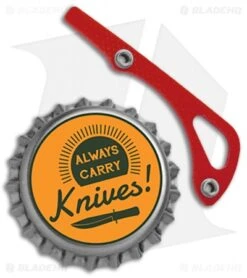 Flytanium Fire Red G-10 Bugout Backspacer For Benchmade Bugout -Knife Promotion Shop Flytanium Red G 10 Bugout Backspacer Benchmade Bugout BHQ 137154 jr bottlecap