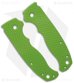 Flytanium Custom Wavelength Green G-10 Scales For Demko AD 20.5 Knife