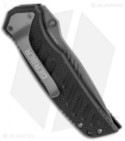 Gerber Swagger Assisted Opening Knife (3" Gray Serr) -Knife Promotion Shop Gerber Swagger A O Gray Serr BHQ 105196 jr side