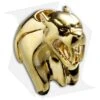 HEAdesigns Sabertooth Lanyard Bead - Chrome Gold