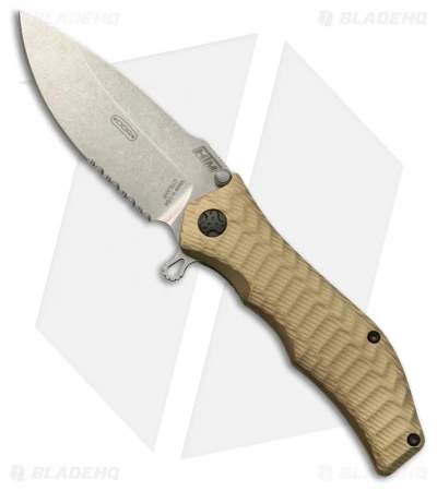 HTM Darrel Ralph Gun Hammer Spring Assisted Knife FDE (3.5" Stonewash) 1 HTM Darrel Ralph Gun Hammer Spring Assisted Knife FDE (3.5" Stonewash)