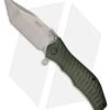 HTM Darrel Ralph Gun Hammer Tanto Spring Assisted Knife OD Green (3.5" SW)