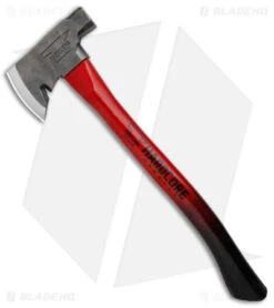 Hardcore Hammers Survivalist Hatchet 18" Axe Black/Red - Zombie