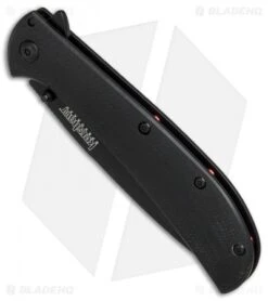 Kershaw Al Mar AM-4 Assisted Opening Knife Black G-10 (3.5" Black) 2330BLK 6 Kershaw Al Mar AM-4 Assisted Opening Knife Black G-10 (3.5" Black) 2330BLK -Knife Promotion Shop Kershaw Al Mar AM 4 black G10 black BHQ 71078 er spine