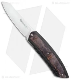Maserin AM5 Liner Lock Knife Black Maple Carbon Fiber (3.25 Satin) 375RN