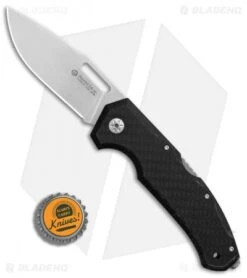Maserin Nimrod Lockback Knife Carbon Fiber (3.5" Stonewash) 480CN 7 Maserin Nimrod Lockback Knife Carbon Fiber (3.5" Stonewash) 480CN -Knife Promotion Shop Maserin Nimrod Carbon Fiber BHQ 85042 er bottlecap