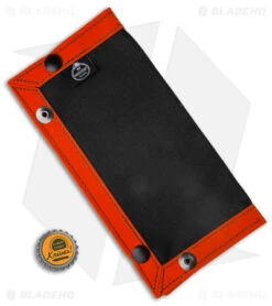 PNW Bushcraft EDC Travel/Dump Tray - Orange/Black Waxed Canvas -Knife Promotion Shop PNWBushcraft Orange Black Waxed Canvas Travel Dump Tray BHQ 176409 jr bottlecap