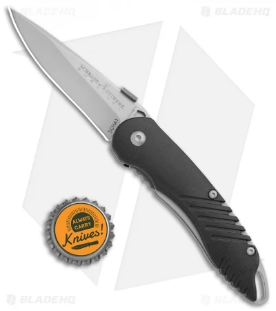 Schrade Extreme Survival Spring Assisted Knife Black ABS (3" Bead Blast) SCHA1 4 Schrade Extreme Survival Spring Assisted Knife Black ABS (3" Bead Blast) SCHA1 - Image 4