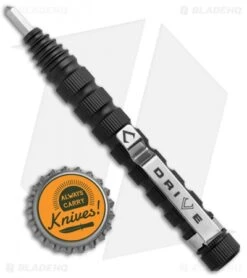 V NIVES Drive Bit Driver Black Aluminum W/ 7 Piece Bit Set -Knife Promotion Shop V NIVES Drive Bit Driver Black Aluminum 7 Piece Bit Set VNIMT20ALBK BHQ 93548 jr bottlecap