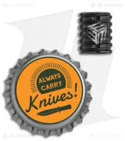 WE Knife Co. Titanium Black Lanyard Bead -Knife Promotion Shop WE Knife Co Black Ti Lanyard Bead BHQ 112169 jr bottlecap