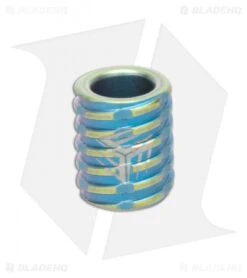 WE Knife Co. Titanium Lanyard Bead (Blue) A-02C