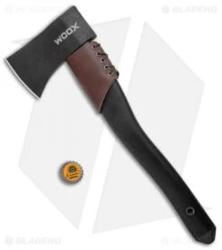 WOOX AX1 Hatchet Axe Hickory - Phantom -Knife Promotion Shop WOOX AX1 Phantom Tomahawk Total Black BHQ 125236 jr bottlecap