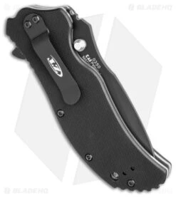 Zero Tolerance 0350 Assisted Opening Knife Tritium Black G-10 (3.25" Black) -Knife Promotion Shop Zero Tolerance LL A O Tritium BHQ 117438 td side jr