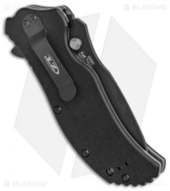 Zero Tolerance 0350 Assisted Opening Knife Black Cherry G-10 (3.25" Black) -Knife Promotion Shop Zero Tolerance LL Black Cherry Black BHQ 125828 jr side