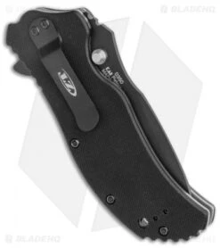 Zero Tolerance 0350 A/O Knife Hyena Brown G-10 (3.25" Black) -Knife Promotion Shop Zero Tolerance LL Black Tan Black jr side