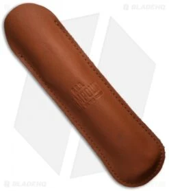 AGA Campolin 13" Swinguard Automatic Knife Brass/Ebony Wood (5.75" Satin Kriss) -Knife Promotion Shop aga 13in swing brass ebony kriss sheath cm