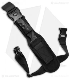 Fox Knives Tracker Utility Camp & Sniper Knife (5.875" Black) FX-9CM01B -Knife Promotion Shop fox trakker fx 9cm01b sheath cm