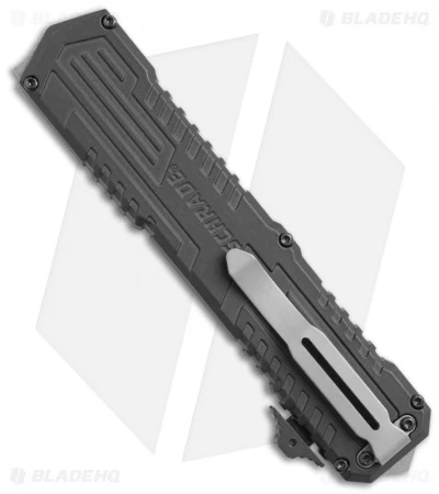 Schrade Viper OTF Assisted Opening Knife (3.5" Black Serr) SCHOTF3BS 2 Schrade Viper OTF Assisted Opening Knife (3.5" Black Serr) SCHOTF3BS - Image 2