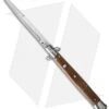 SKM 13" Italian Stiletto Automatic Knife Staminawood (5.7" Satin Bayonet)
