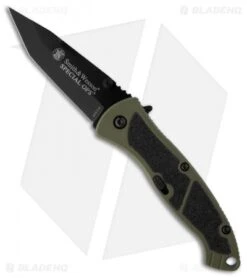 Smith & Wesson Medium Special Ops Spring Assist Knife (3.2" Black) SPECM
